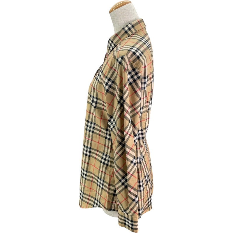バーバリー BURBERRY ヴィンテージチェックシャツ 8018475 ベージュ コットン レディース 長袖シャツ