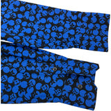 ルイ・ヴィトン LOUIS VUITTON パーフォレーテッドモノグラムパターン長袖シャツ HHS20W ブルー コットン レディース 長袖シャツ