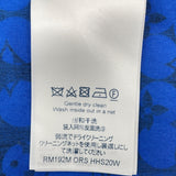 ルイ・ヴィトン LOUIS VUITTON パーフォレーテッドモノグラムパターン長袖シャツ HHS20W ブルー コットン レディース 長袖シャツ