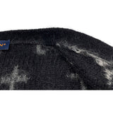 ルイ・ヴィトン LOUIS VUITTON モノグラム総柄モヘアニットカーディガン HQN46W ブラック モヘア メンズ カーディガン