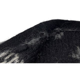 ルイ・ヴィトン LOUIS VUITTON モノグラム総柄モヘアニットカーディガン HQN46W ブラック モヘア メンズ カーディガン