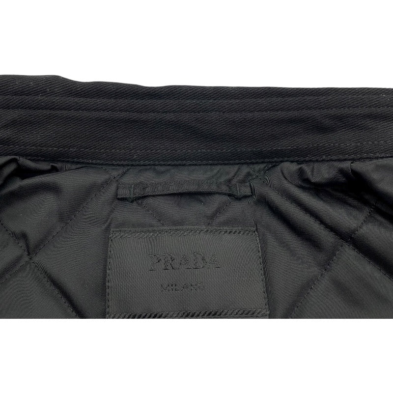 プラダ PRADA トライアングルロゴ Re-Nylonジャケット SC796M ブラック ナイロン メンズ その他アウター