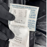 モンクレール MONCLER ASTERE ツイードダウンジャケット ブラック ウール レディース ダウンジャケット