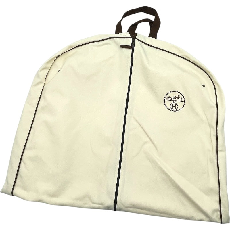 エルメス HERMES 刺繍ポケットステンカラーコート オレンジ ウール レディース ステンカラーコート