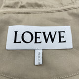 ロエベ LOEWE レザーポケットジップアップジャケット S359Y02XC7 ベージュ コットン レディース その他アウター