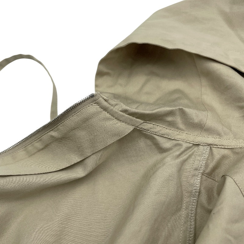 ロエベ LOEWE レザーポケットジップアップジャケット S359Y02XC7 ベージュ コットン レディース その他アウター