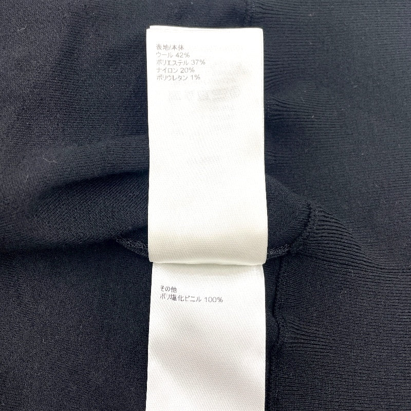 ラバーロゴキルティングジャケット FNKC01 ブラック ウール ポリエステル レディース その他アウター