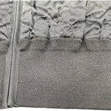 ラバーロゴキルティングジャケット FNKC01 ブラック ウール ポリエステル レディース その他アウター