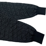 ラバーロゴキルティングジャケット FNKC01 ブラック ウール ポリエステル レディース その他アウター