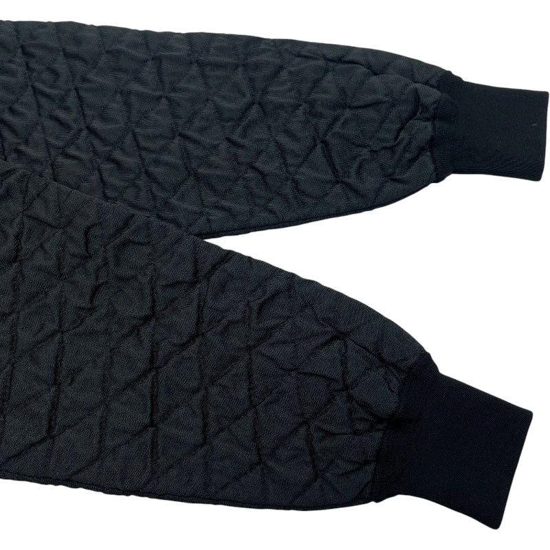 ラバーロゴキルティングジャケット FNKC01 ブラック ウール ポリエステル レディース その他アウター