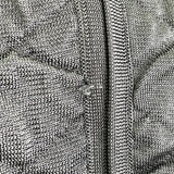 ラバーロゴキルティングジャケット FNKC01 ブラック ウール ポリエステル レディース その他アウター