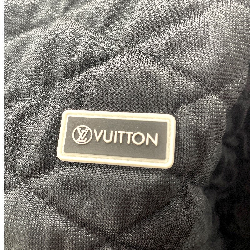 ラバーロゴキルティングジャケット FNKC01 ブラック ウール ポリエステル レディース その他アウター