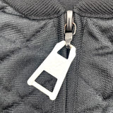 ラバーロゴキルティングジャケット FNKC01 ブラック ウール ポリエステル レディース その他アウター