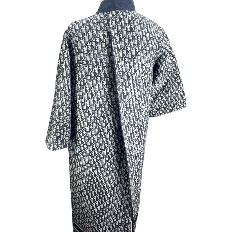 クリスチャン・ディオール Christian Dior オプリーク総柄KIMONOコート 127M20A3669 ネイビー コットン ユニセックス その他アウター