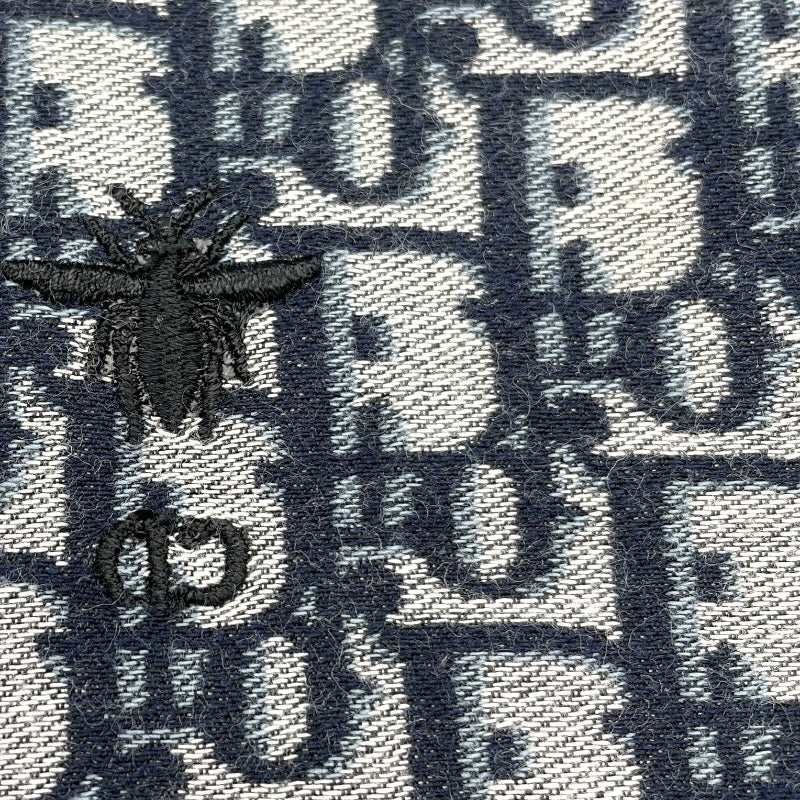 クリスチャン・ディオール Christian Dior オプリーク総柄KIMONOコート 127M20A3669 ネイビー コットン ユニセックス その他アウター