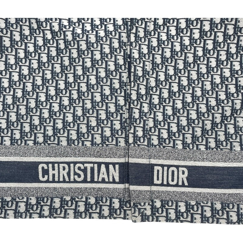 クリスチャン・ディオール Christian Dior オプリーク総柄KIMONOコート 127M20A3669 ネイビー コットン ユニセックス その他アウター