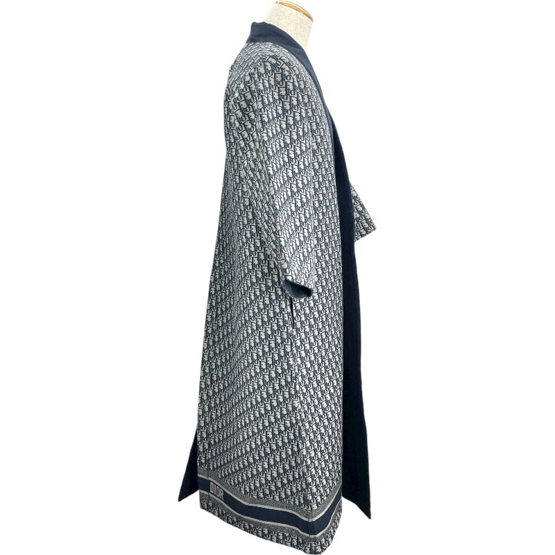 クリスチャン・ディオール Christian Dior オプリーク総柄KIMONOコート 127M20A3669 ネイビー コットン ユニセックス その他アウター