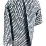 クリスチャン・ディオール Christian Dior オプリーク総柄KIMONOコート 127M20A3669 ネイビー コットン ユニセックス その他アウター