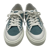 エルメス HERMES ゲットローカットスニーカー ブルー スエード レディース スニーカー