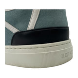 エルメス HERMES ゲットローカットスニーカー ブルー スエード レディース スニーカー