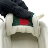 グッチ GUCCI リウェブ GGスプリームスニーカー 816665 ホワイト レザー メンズ スニーカー