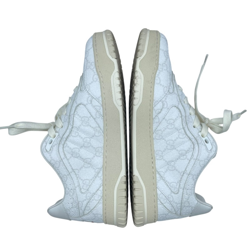 グッチ GUCCI リウェブ GGスプリームスニーカー 816665 ホワイト レザー メンズ スニーカー