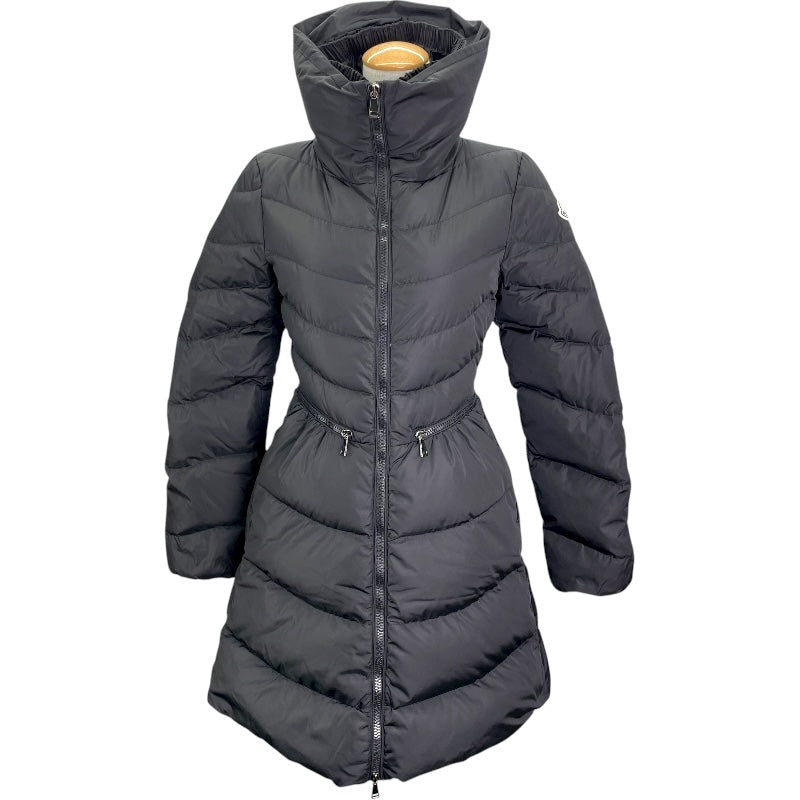 モンクレール MONCLER MIRIELON ダウンコート C-ZIND-17-2834 ブラック ナイロン レディース ダウンジャケット