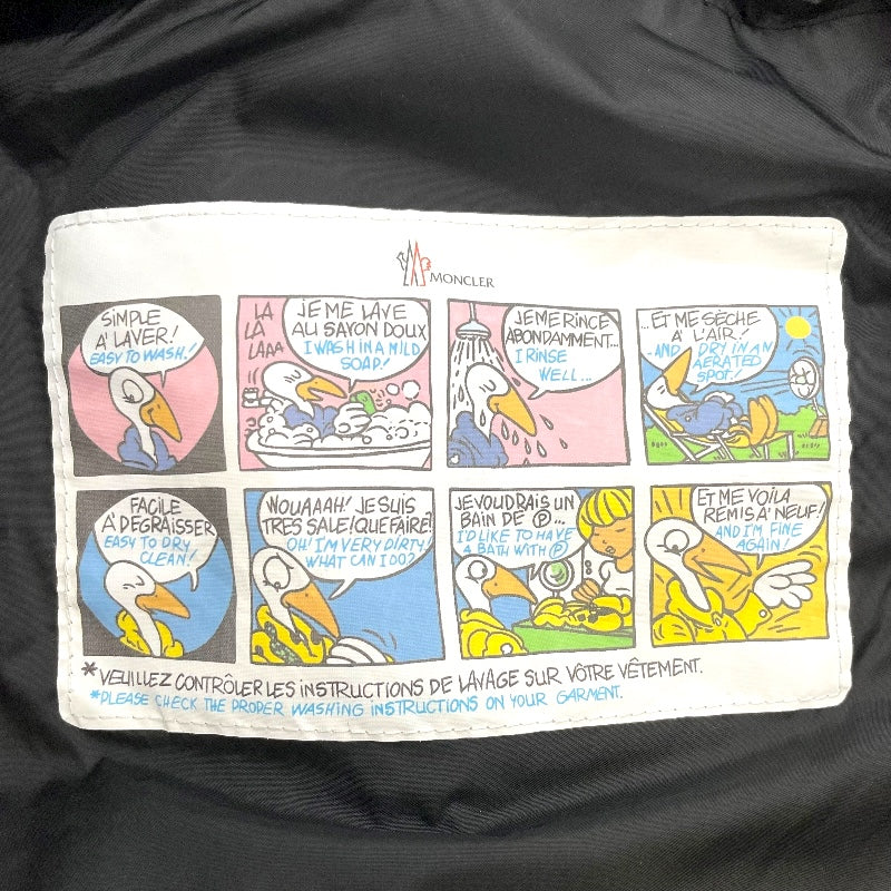 モンクレール MONCLER MIRIELON ダウンコート C-ZIND-17-2834 ブラック ナイロン レディース ダウンジャケット