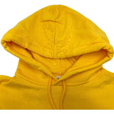 セリーヌ CELINE スタッズロゴプルオーバーパーカー 2Y695670Q イエロー 綿 メンズ パーカー