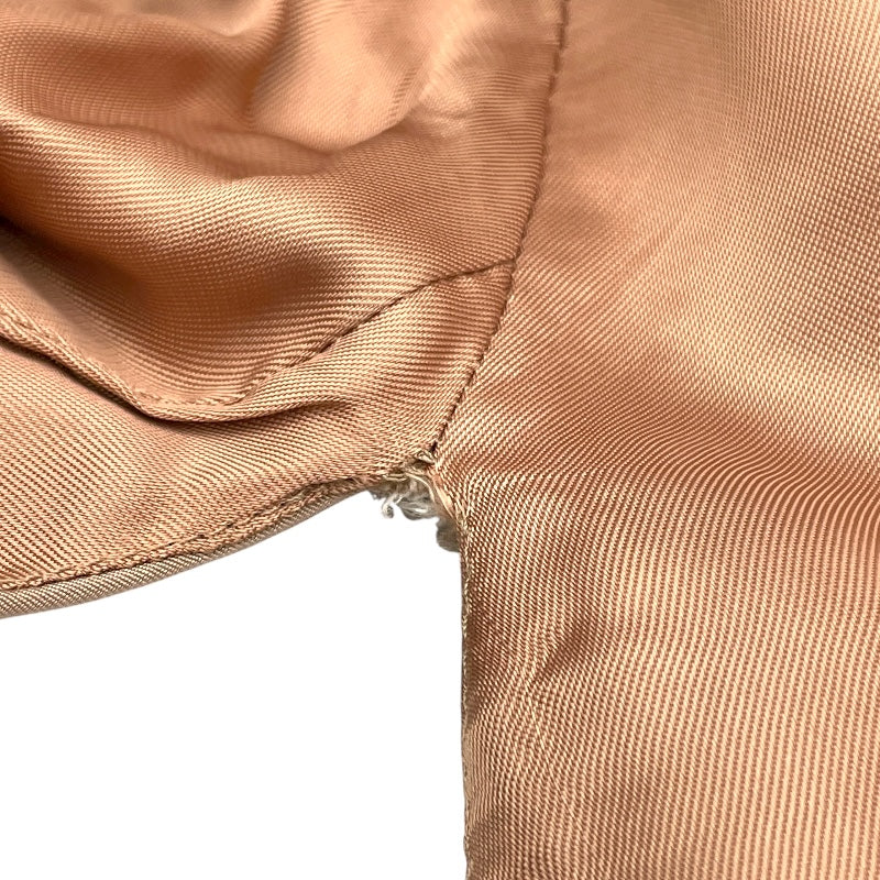 プラダ PRADA トレンチコート P6418 ピンク シルク レディース トレンチコート