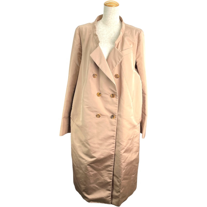 プラダ PRADA トレンチコート P6418 ピンク シルク レディース トレンチコート