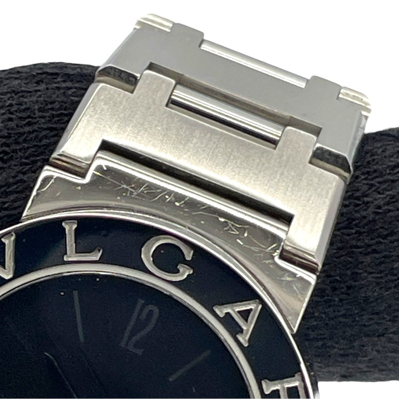 ブルガリ BVLGARI ブルガリブルガリ BB26SSD ブラック SS クオーツ レディース 腕時計