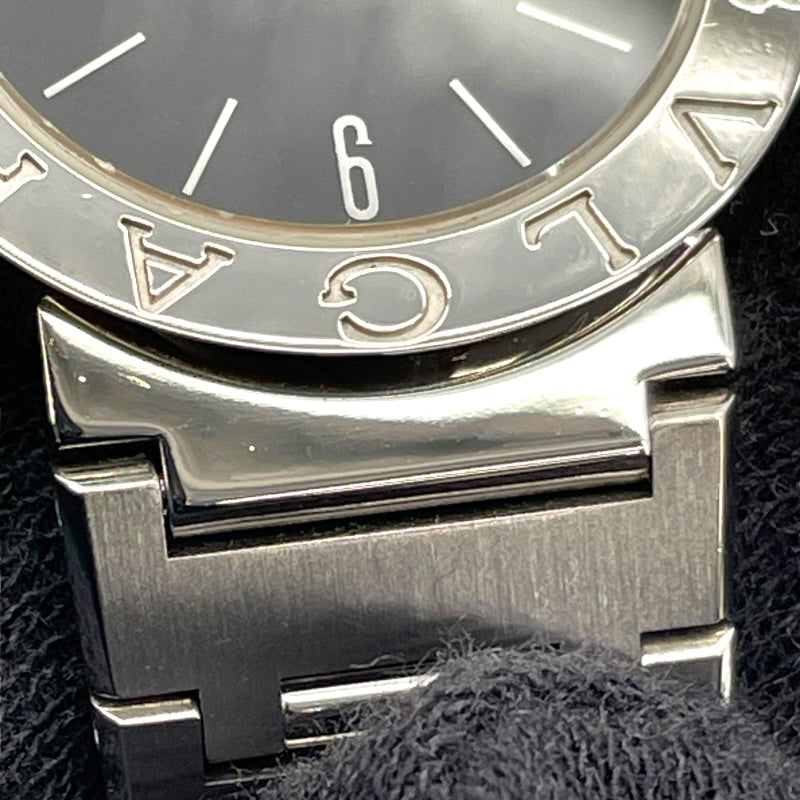 ブルガリ BVLGARI ブルガリブルガリ BB26SSD ブラック SS クオーツ レディース 腕時計