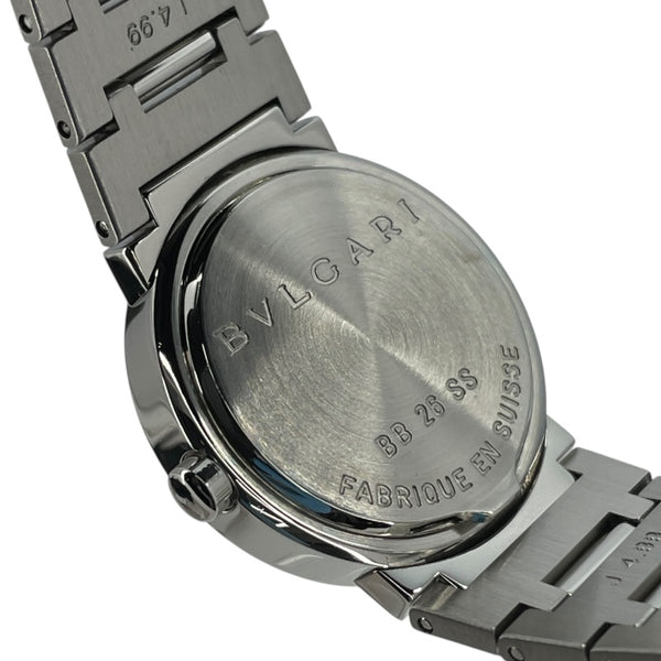 ブルガリ BVLGARI ブルガリブルガリ BB26SSD ブラック SS クオーツ レディース 腕時計