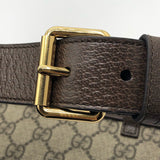 グッチ GUCCI ブロンディ ベルトバッグ 703807 ブラウン×ベージュ GGスプリームキャンバス/レザー レディース ウエストバッグ