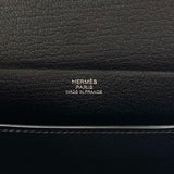 エルメス HERMES ケリーマルチポケット トゥーゴー K刻 ブラック シルバー金具 エプソン ユニセックス ショルダーバッグ