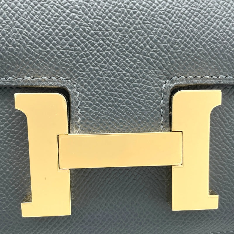 エルメス HERMES コンスタンス3 ミニ W刻 グリミスティ GD金具