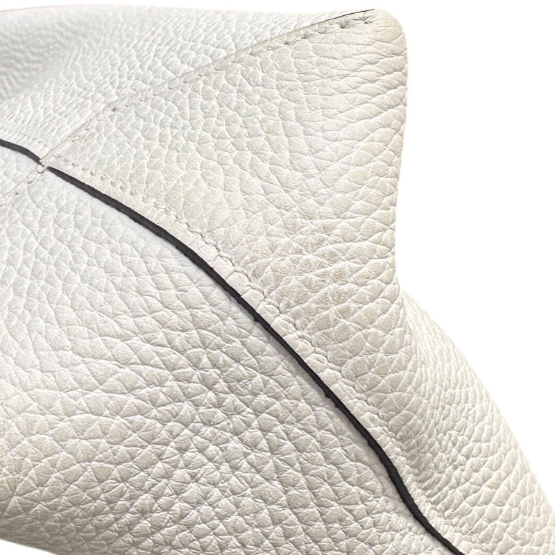 エルメス HERMES カバセリエ31 W刻印 ニューホワイト・エトゥープ トリヨン ユニセックス ハンドバッグ