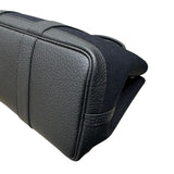 エルメス HERMES ガーデンパーティTPM W刻 ブラック トワル　ネゴンダ ユニセックス ハンドバッグ