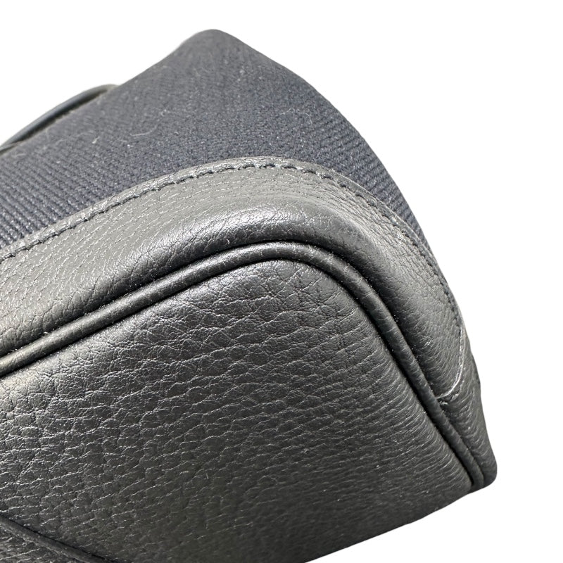 エルメス HERMES ガーデンパーティTPM W刻 ブラック トワル　ネゴンダ ユニセックス ハンドバッグ