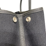 エルメス HERMES ガーデンパーティTPM W刻 ブラック トワル　ネゴンダ ユニセックス ハンドバッグ
