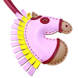 エルメス HERMES ジージーカマイユ U刻（2022年製） モーヴシルベストル/ライム/チャイ/ルージュグレナ スイフト ユニセックス チャーム