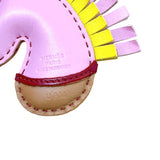 エルメス HERMES ジージーカマイユ U刻（2022年製） モーヴシルベストル/ライム/チャイ/ルージュグレナ スイフト ユニセックス チャーム