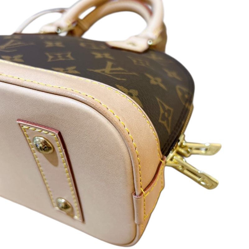 ルイ・ヴィトン LOUIS VUITTON アルマBB M53152 ブラウン モノグラムキャンバス レディース ハンドバッグ