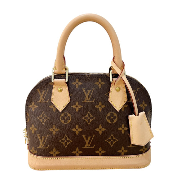 ルイ・ヴィトン LOUIS VUITTON アルマBB M53152 ブラウン モノグラムキャンバス レディース ハンドバッグ