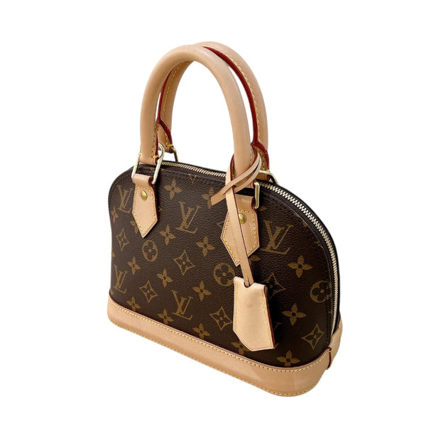 ルイ・ヴィトン LOUIS VUITTON アルマBB M53152 ブラウン モノグラムキャンバス レディース ハンドバッグ