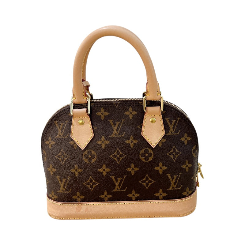 ルイ・ヴィトン LOUIS VUITTON アルマBB M53152 ブラウン モノグラムキャンバス レディース ハンドバッグ