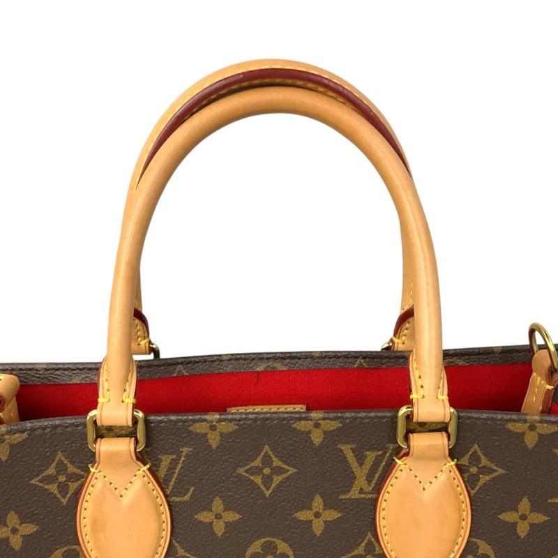ルイ・ヴィトン LOUIS VUITTON ｻｯｸﾌﾟﾗPM M46263 ブラウン/ゴールド金具