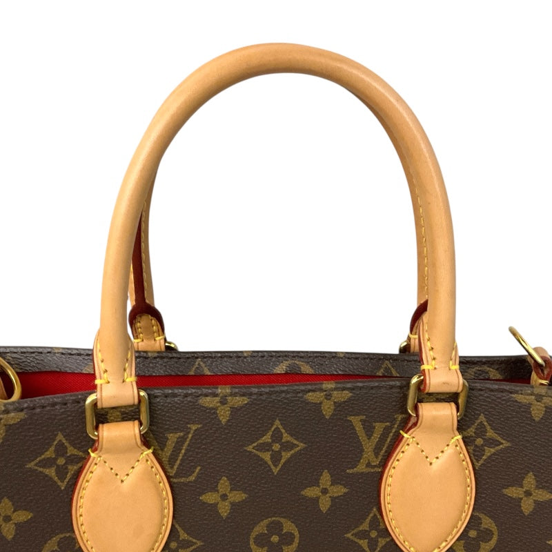 ルイ・ヴィトン LOUIS VUITTON ｻｯｸﾌﾟﾗPM M46263 ブラウン/ゴールド金具