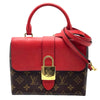 ルイ・ヴィトン LOUIS VUITTON ロッキーBB M44322 ブラウン・レッド×GD金具 モノグラム レディース ショルダーバッグ